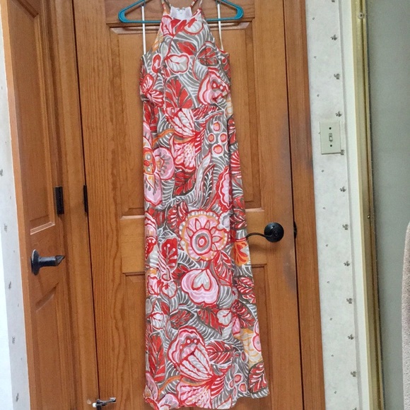 NWOT LOFT Floral Maxi Dress - Picture 3 of 6